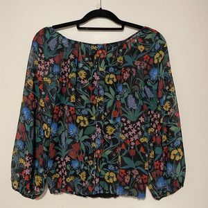 Alice + Olivia floral blouse XS
